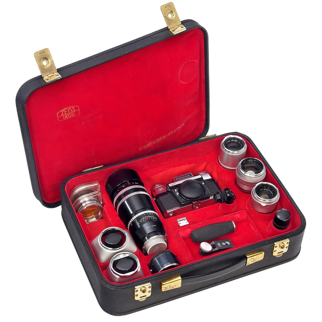 Contarex super Outfit with 4 Lenses (1 of 2)