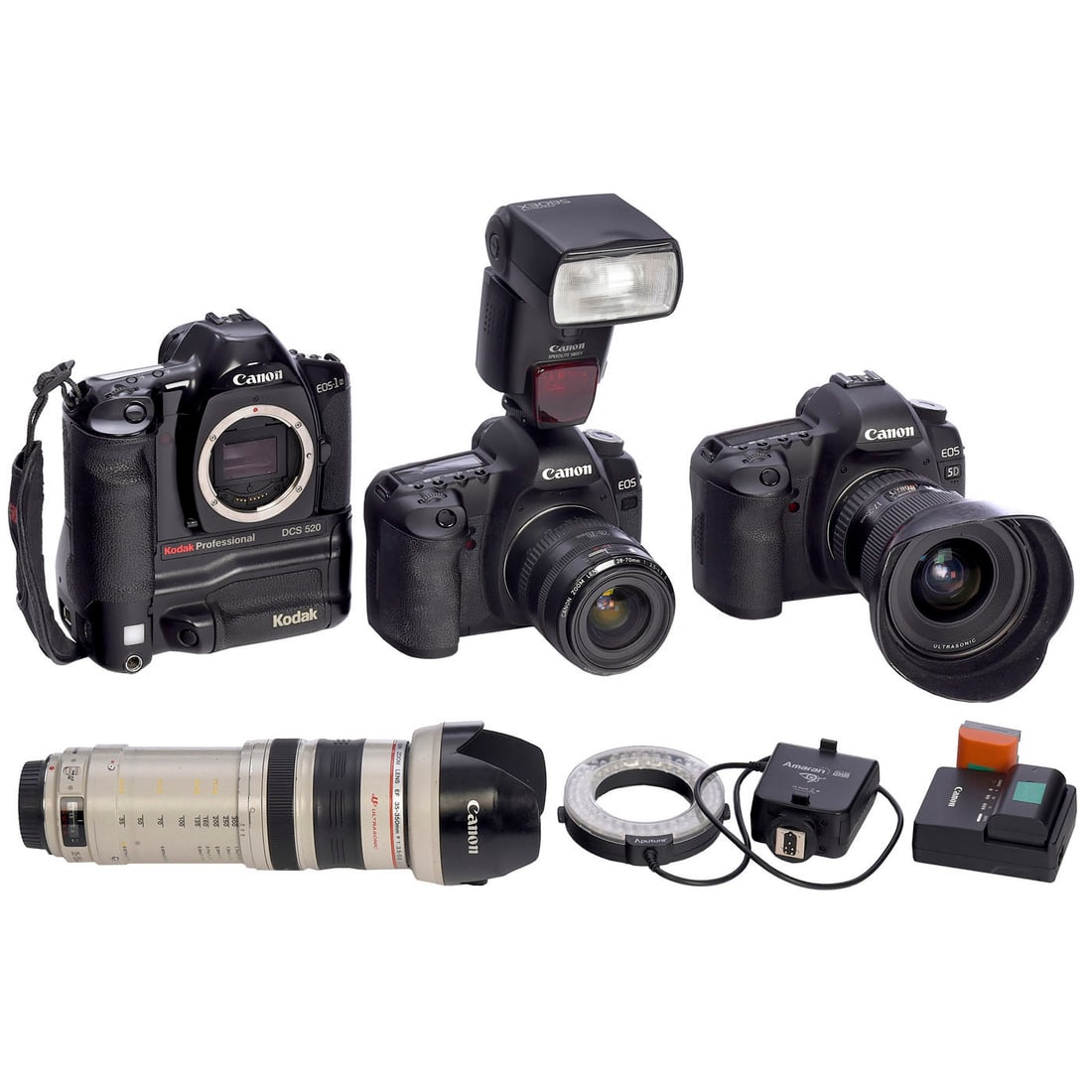 Canon EOS-1n DCS 520, Canon EOS 5D Mark II and Lenses (1 of 1)