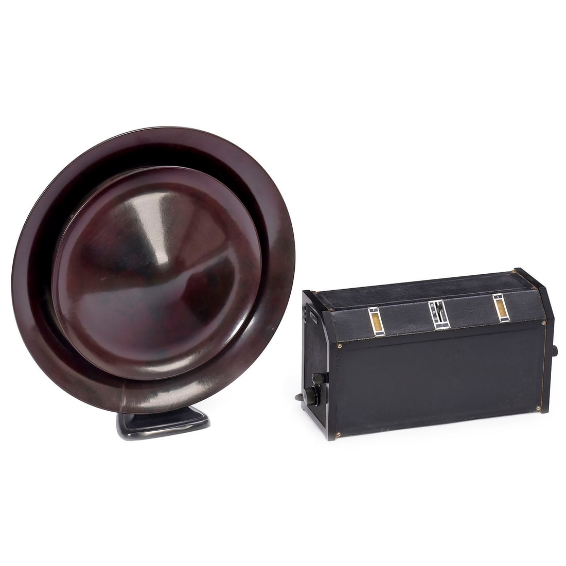 Philips Radio with Loudspeaker, c. 1930 (1 of 1)