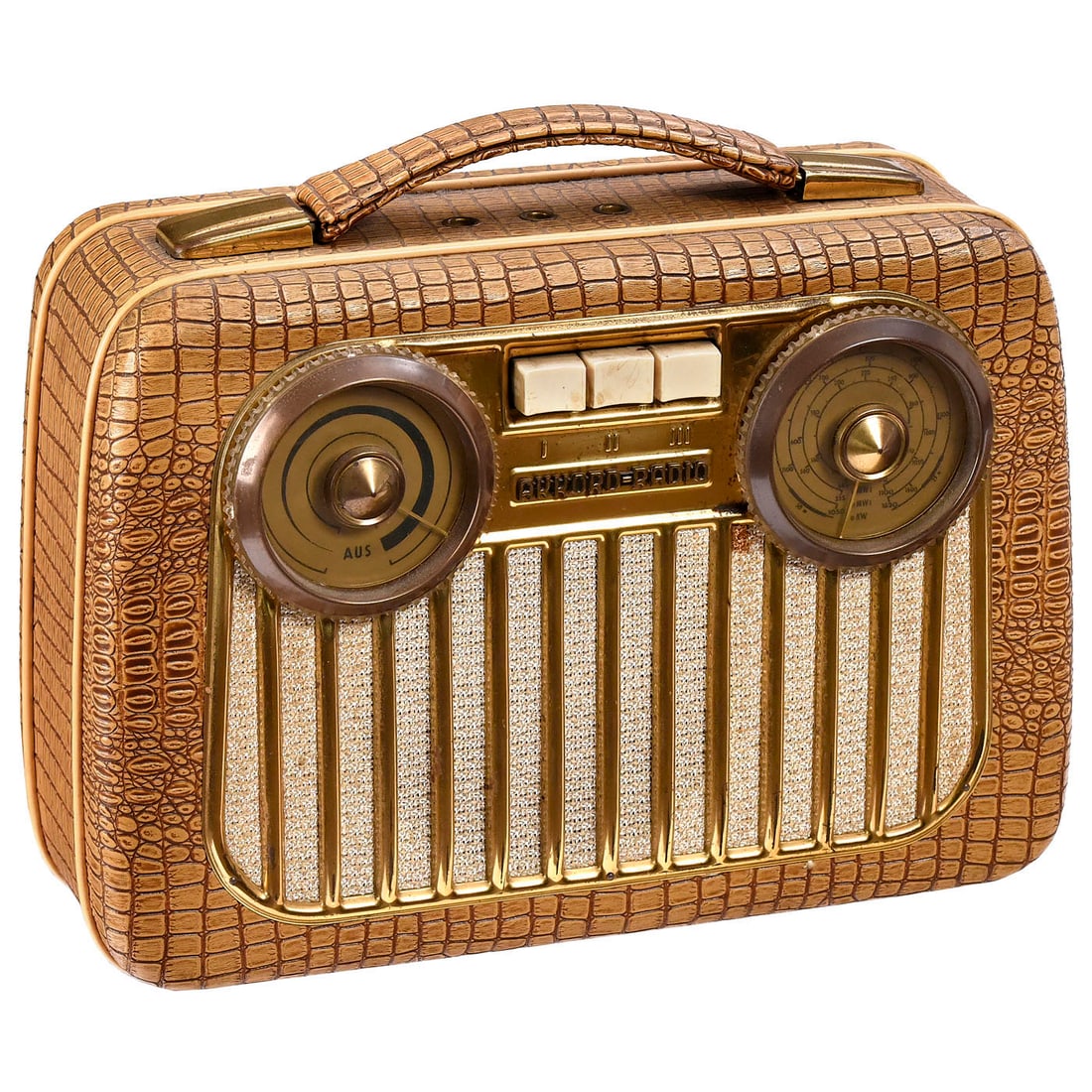 Akkord Pinguin M55 Portable Radio, 1955 (1 of 2)