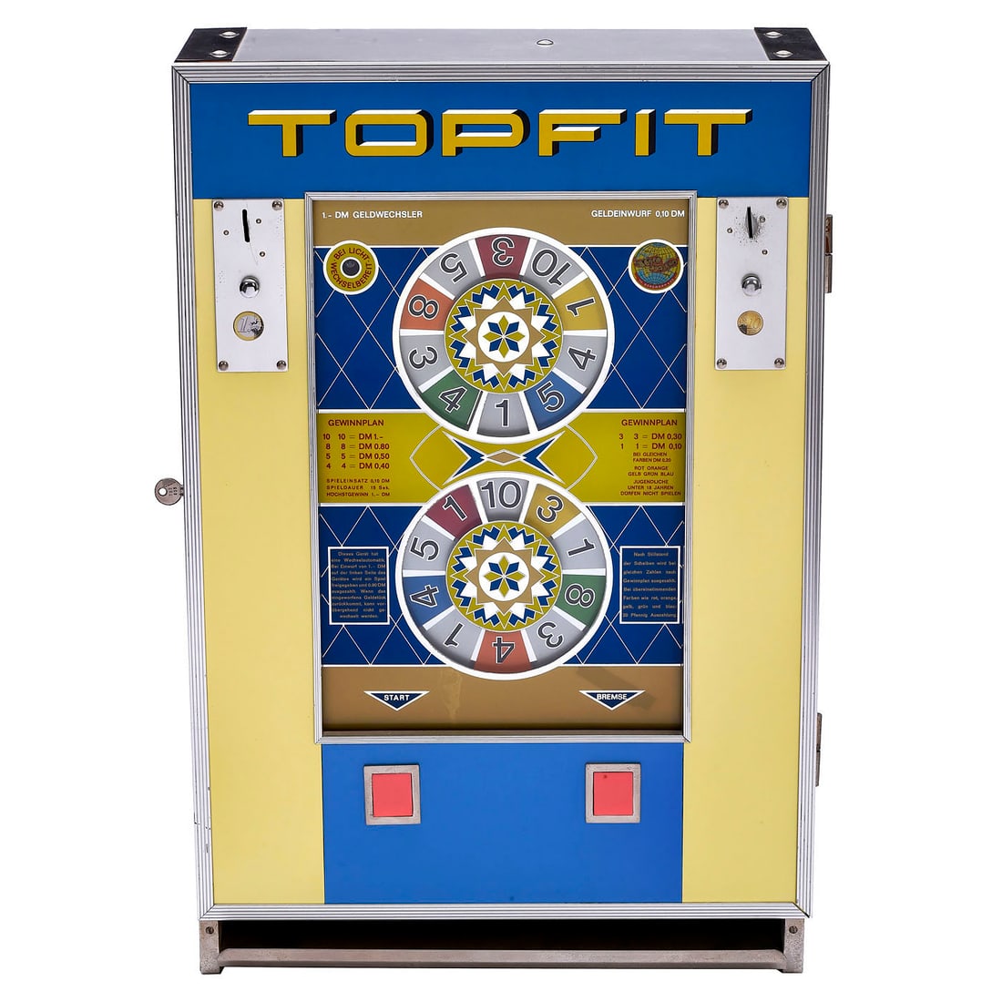 Topfit Amusement Machine, 1967 (1 of 3)