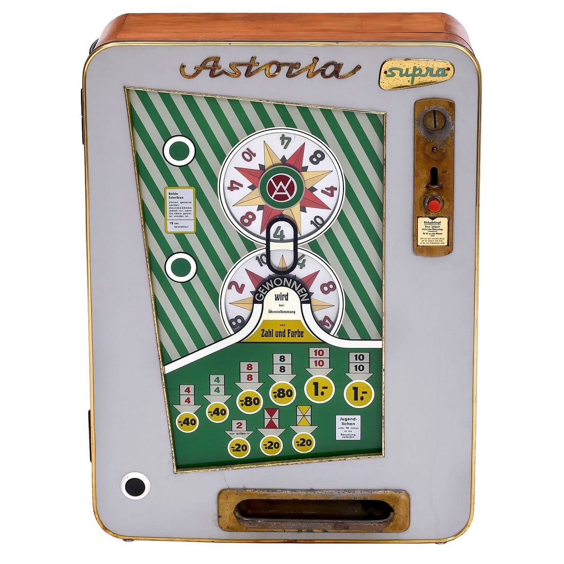 Astoria supra Amusement Machine, 1960 (1 of 2)