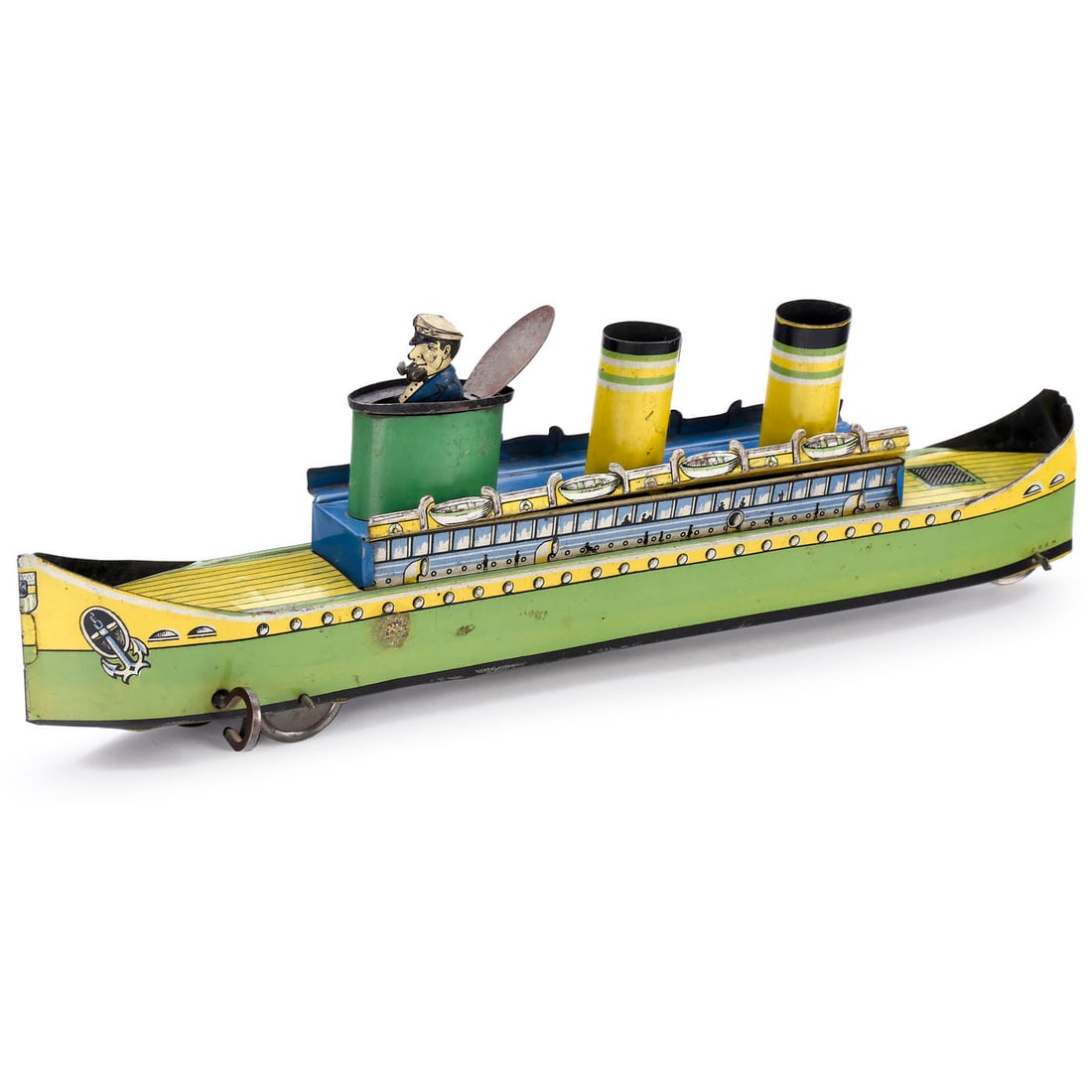 Einfalt Ship on Wheels Toy, c. 1930 (1 of 1)