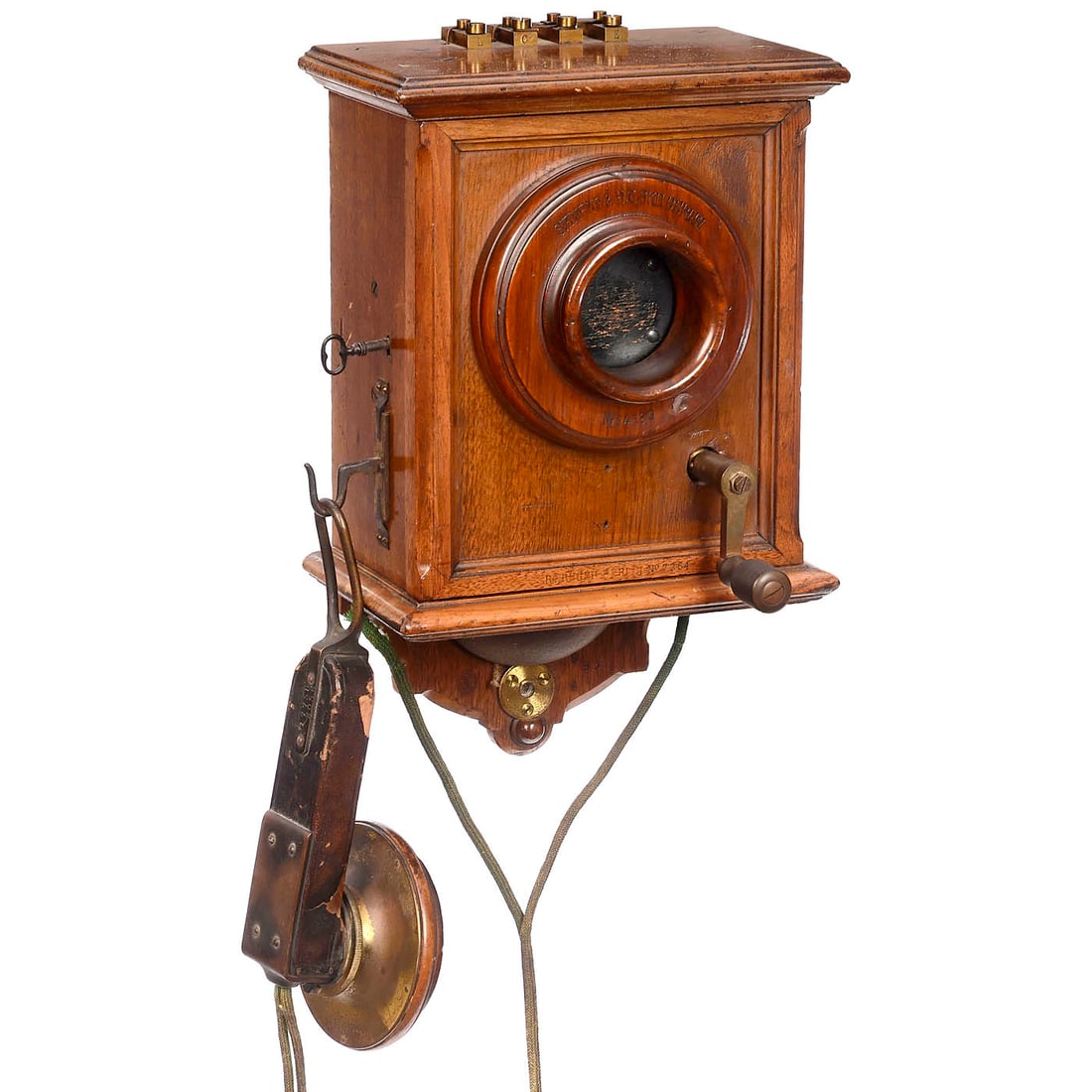 German "R. Krüger" Telephone, c. 1895 (1 of 2)