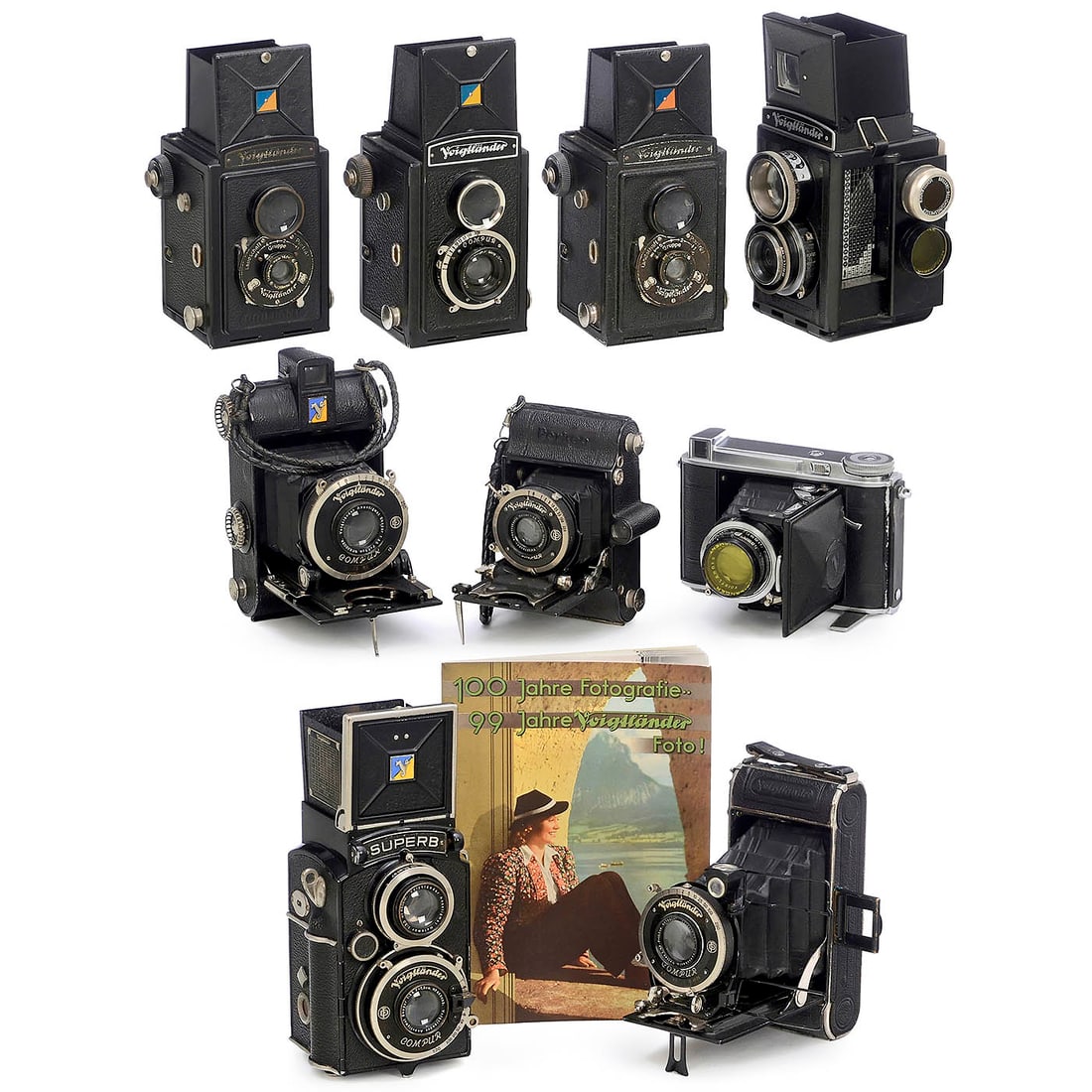 9 Voigtländer Rollfilm Cameras (1 of 4)