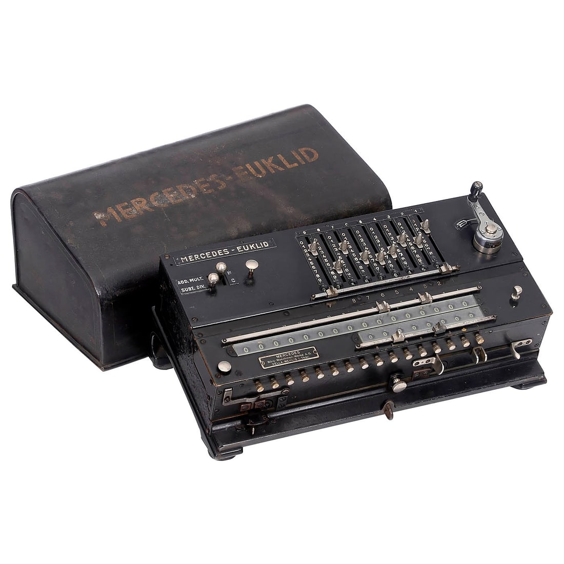 Mercedes Euklid Model 1 Proportional-Lever Calculating Machine, c. 1925 (1 of 1)