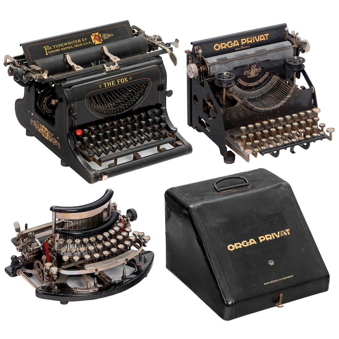 3 Mechanical Typewriters (1 of 5)