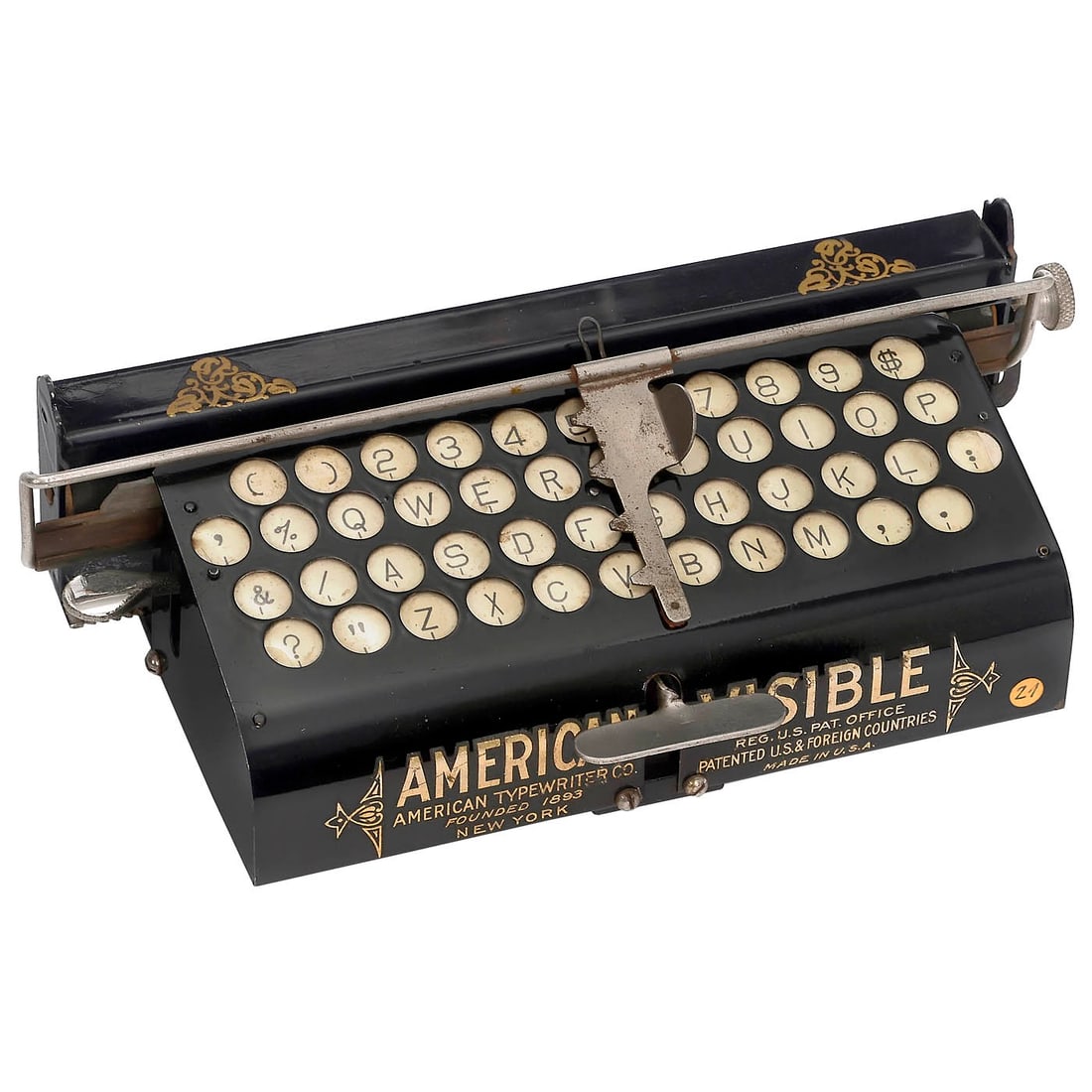 American Visible, 1891 (1 of 1)