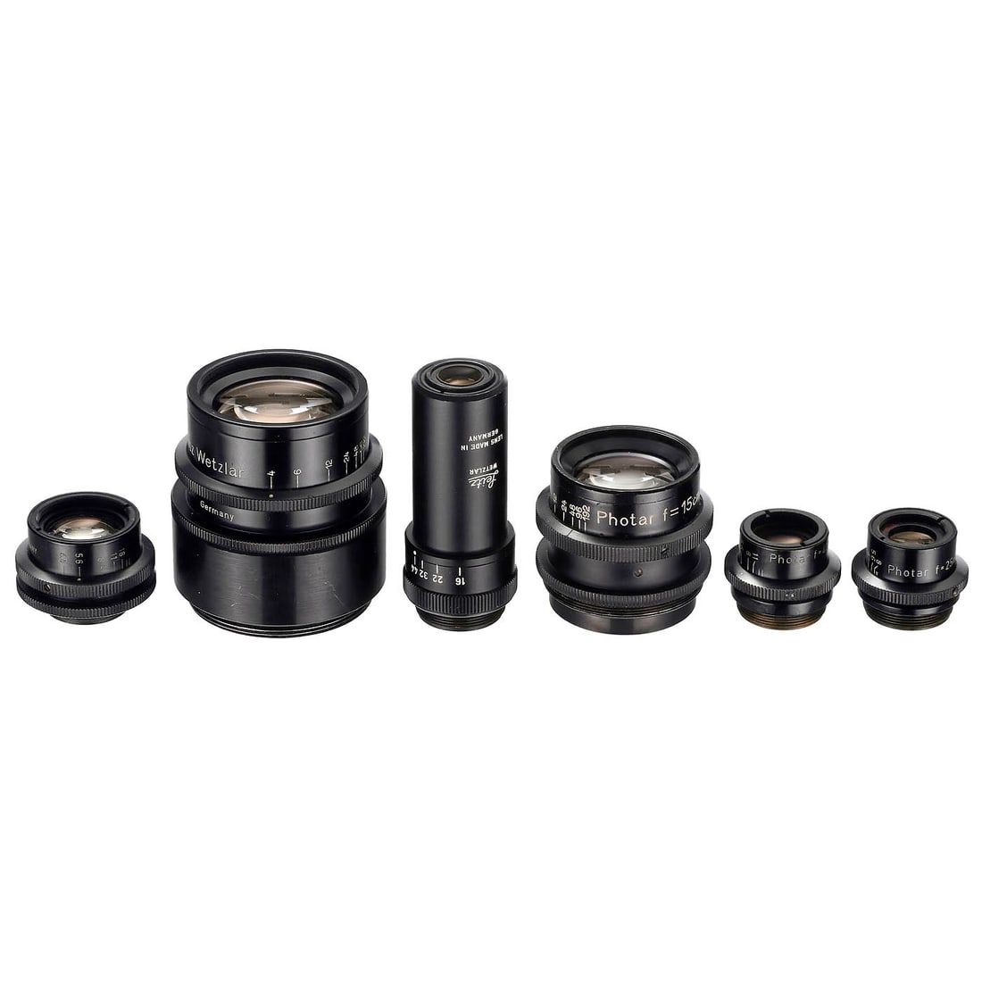 5 Leitz Photar Magnifying Lenses (1 of 1)