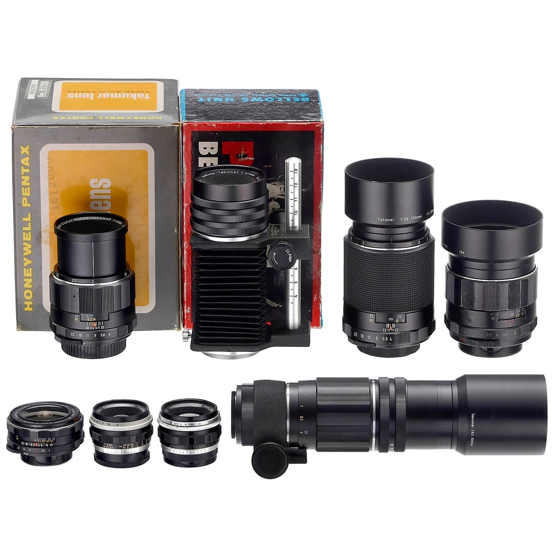 8 x Asahi Pentax M42 Takumar (1 of 1)