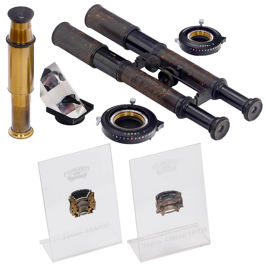 Cutaway Models and Rare Optical Parts (1 of 1)