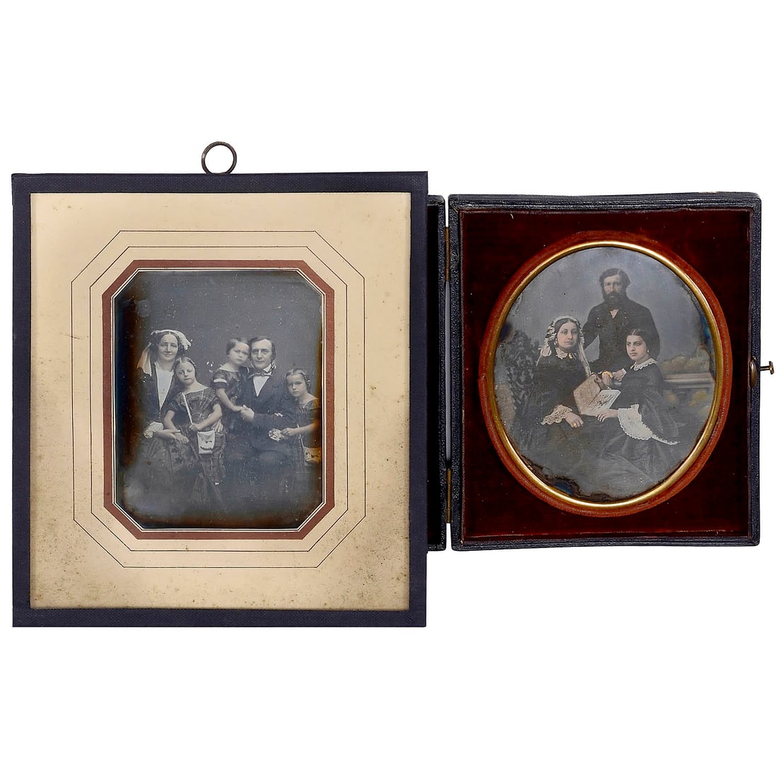 2 Beautiful Family Daguerreotypes (1 of 1)
