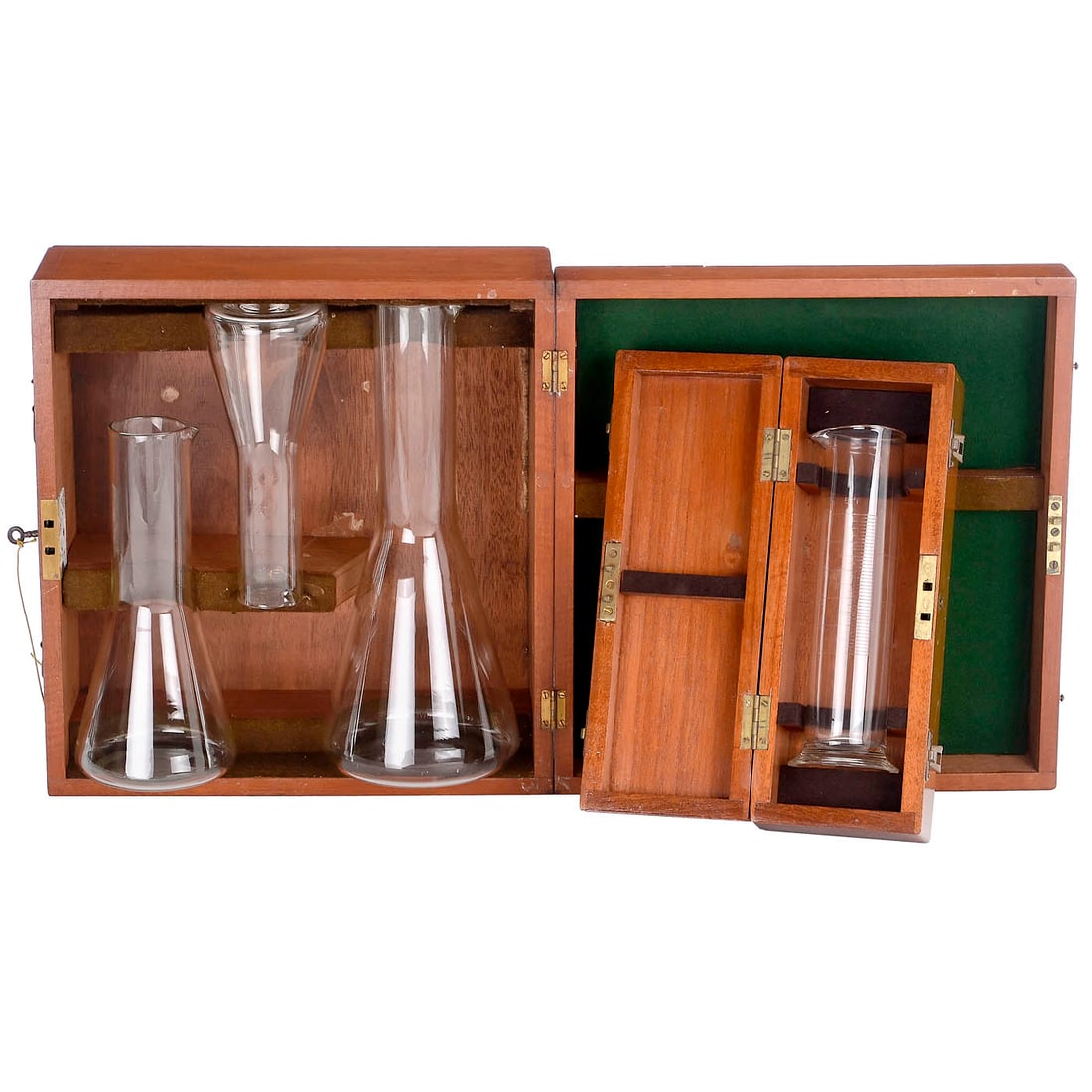 4 English Standard Glass Measures, c. 1920 (1 of 1)