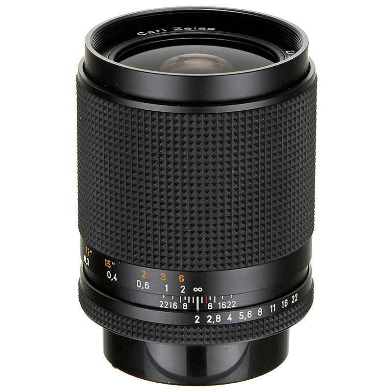 Distagon T 2/28 mm for Contax RTS: Distagon T 2/28 mm for Contax RTS Carl Zeiss, Oberkochen. "Made in West Germany". 2 caps and soft case. Like new! Distagon T 2/28 mm für Contax RTS Carl Zeiss, Oberkochen. "Made in West Germany". 2 D