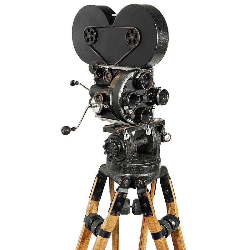 35 mm Silent Movie Camera by Bell & Howell, c. 1912 Mar 23, 2013