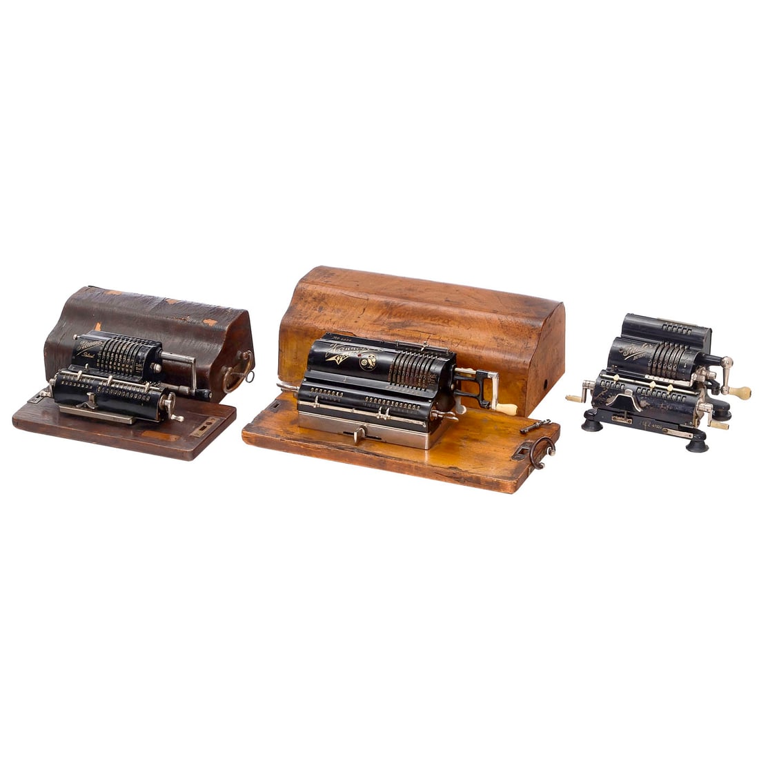 3 Spokewheel Adding Machines (1 of 1)