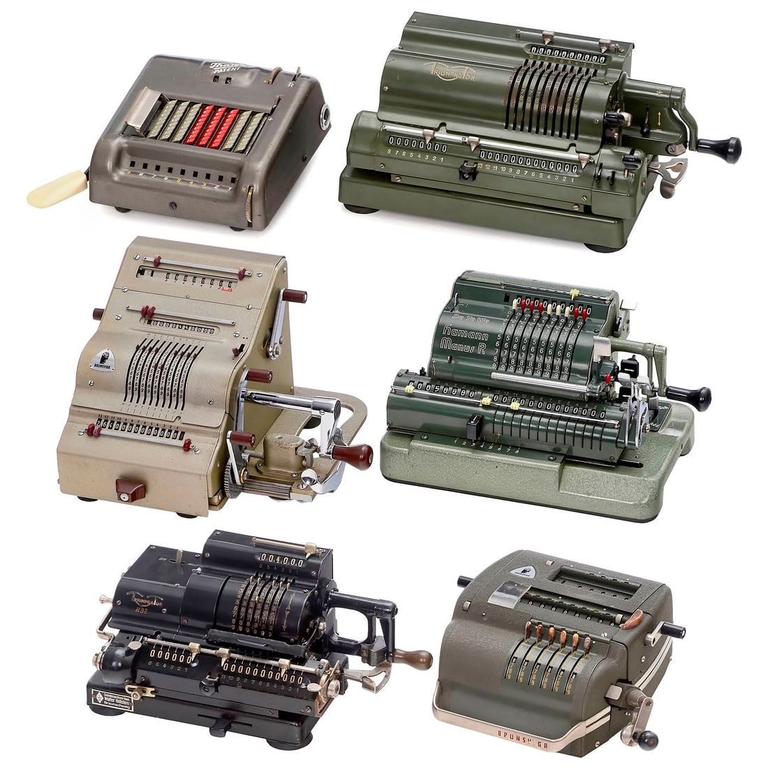 6 Mechanical Calculators (1 of 4)