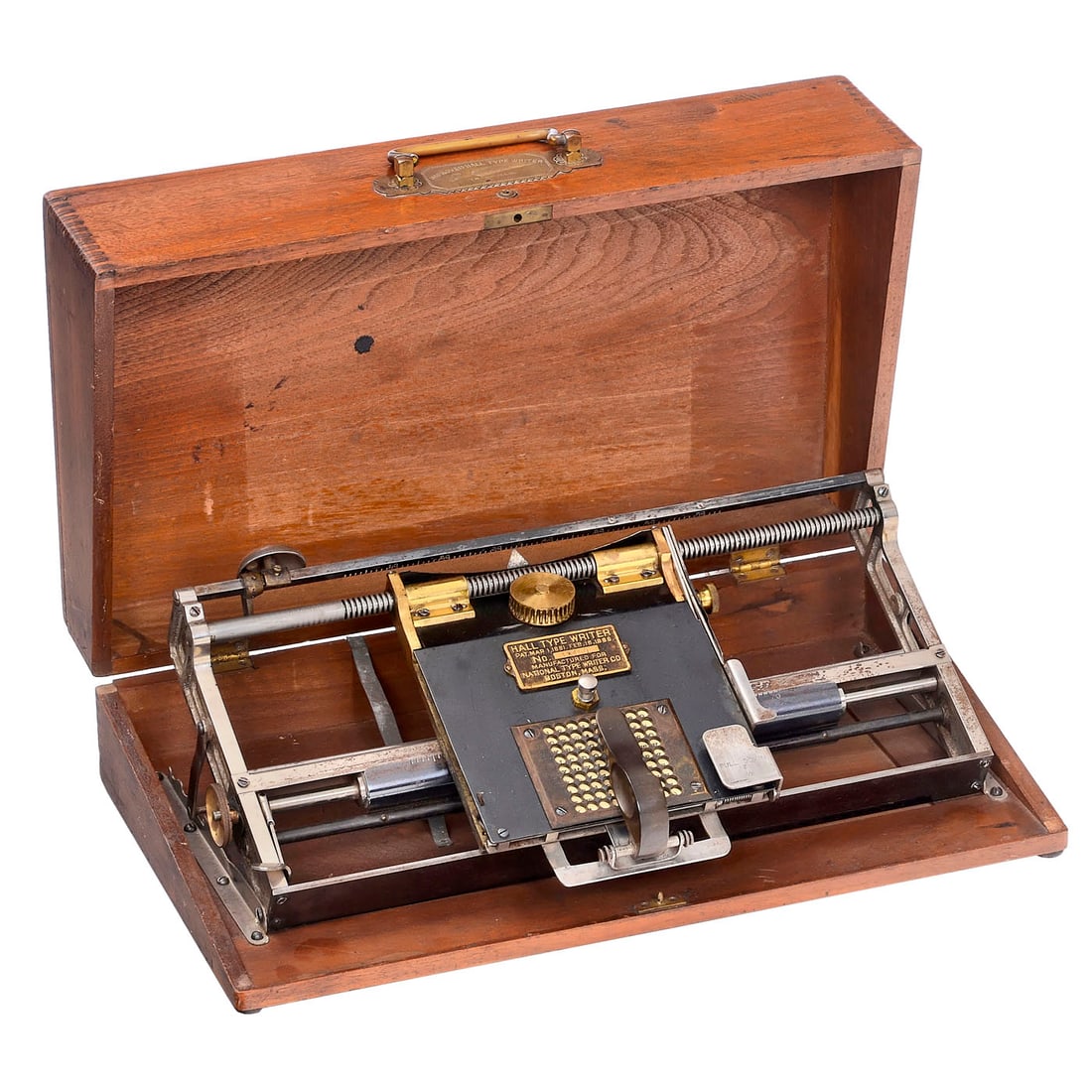 Hall Type Writer Model 1, 1881 onwards (1 of 1)