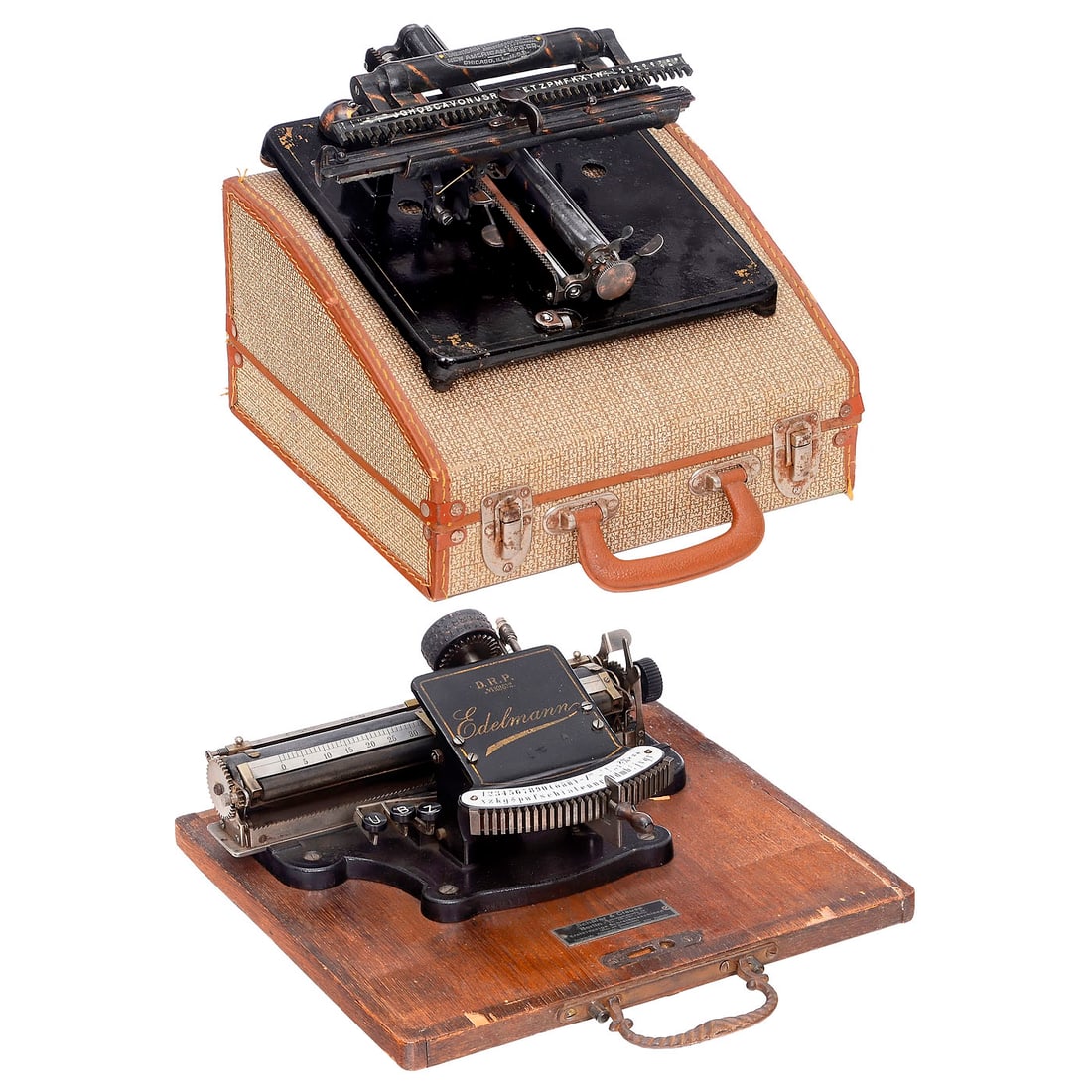 The New American and Edelmann Typewriters (1 of 3)