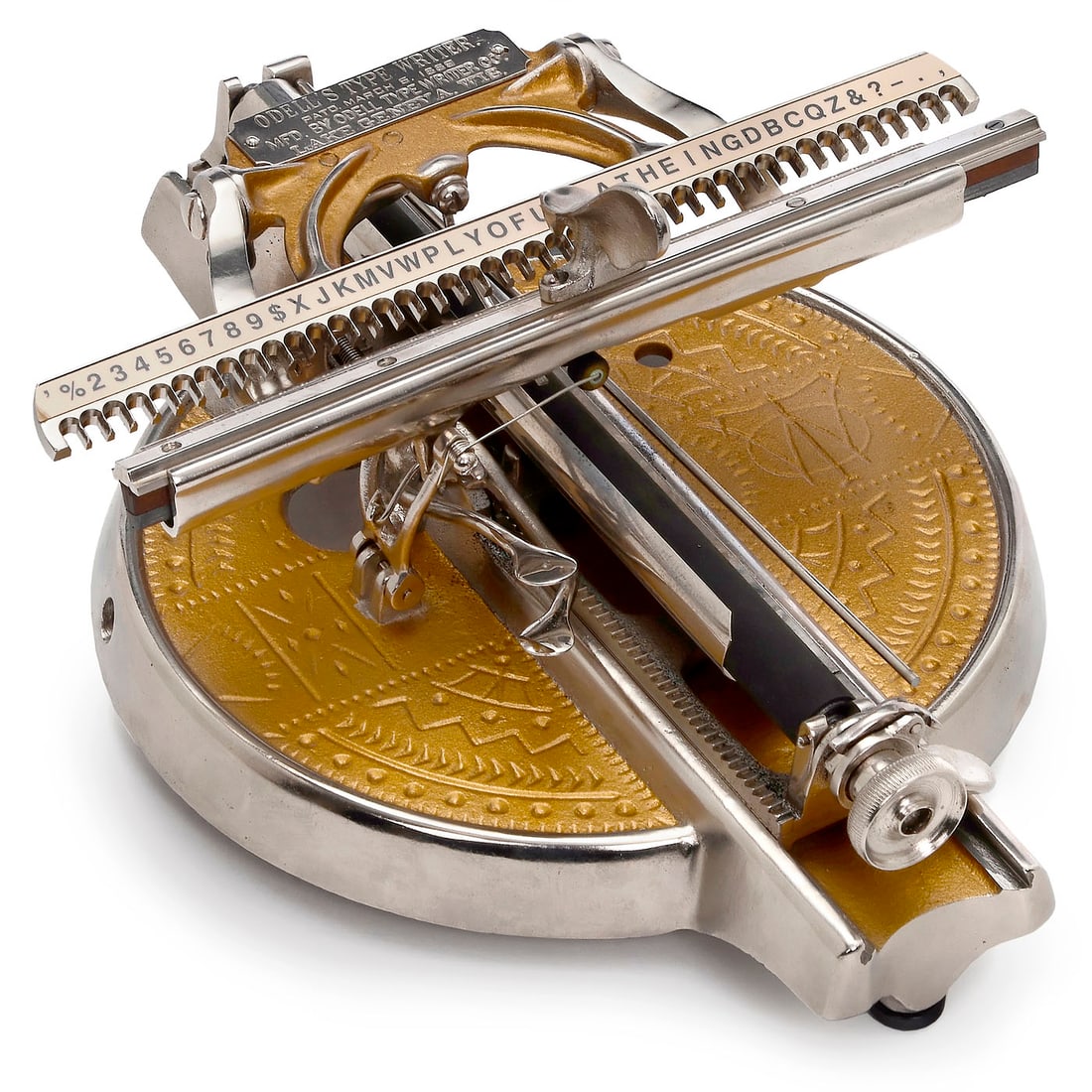 Odell's Type Writer No. 1 b, 1888 (1 of 2)