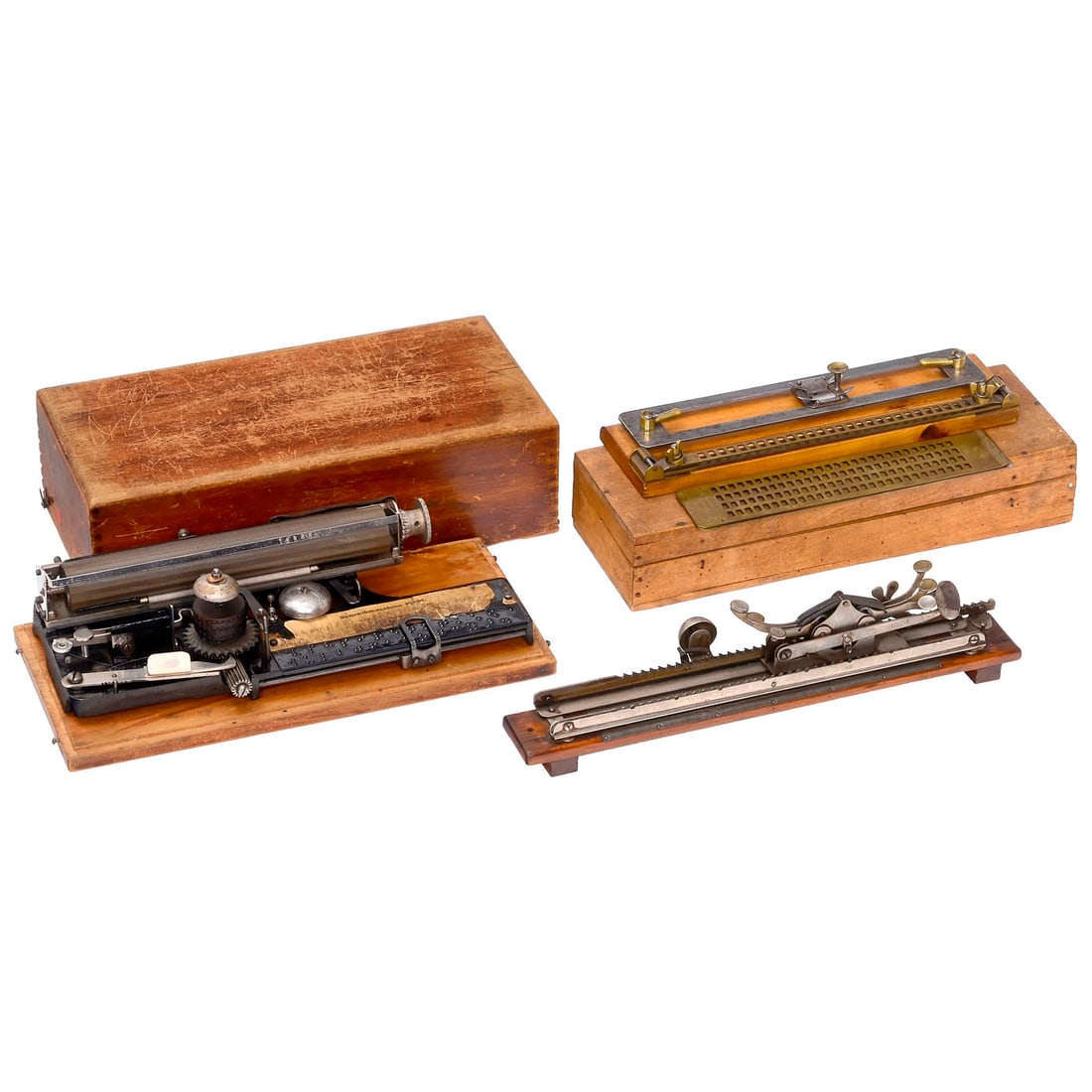 2 Braille Typewriters and 1 Writing Aid (1 of 1)