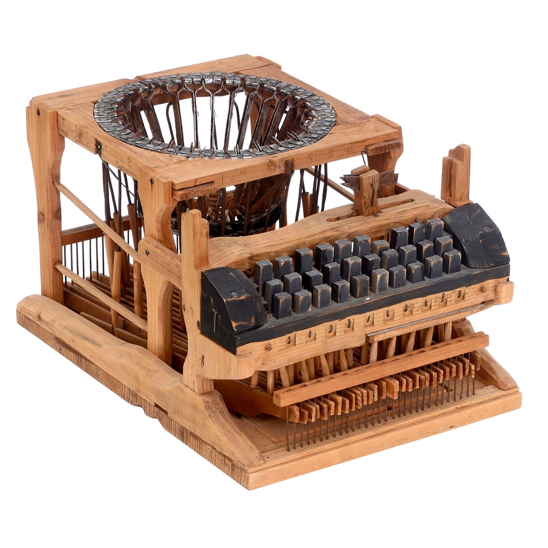 Replica of the Mitterhofer "Viennese Model" Typewriter (1 of 2)