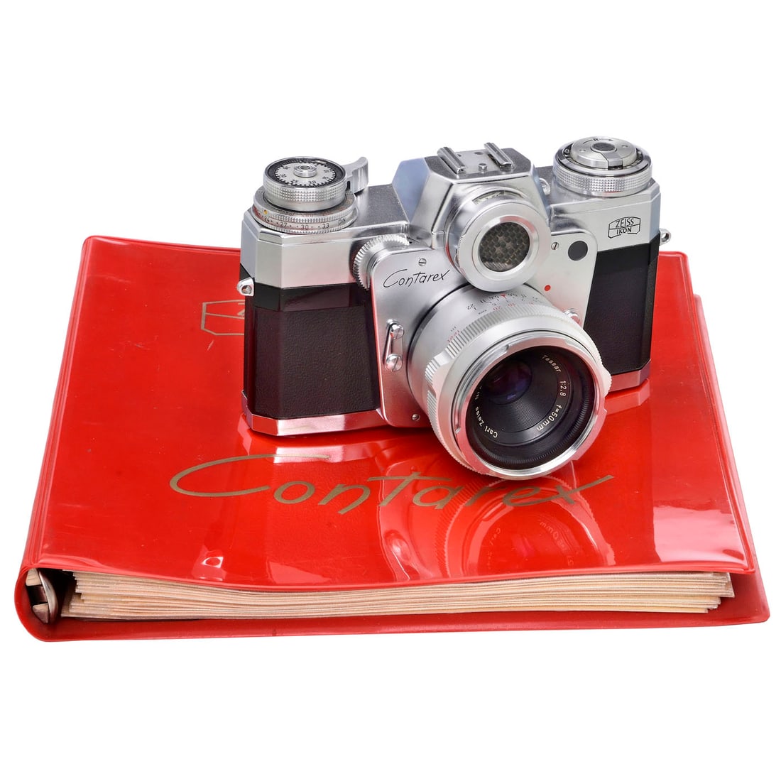 Contarex Bull's Eye and Red Retailer's Folder (1 of 1)