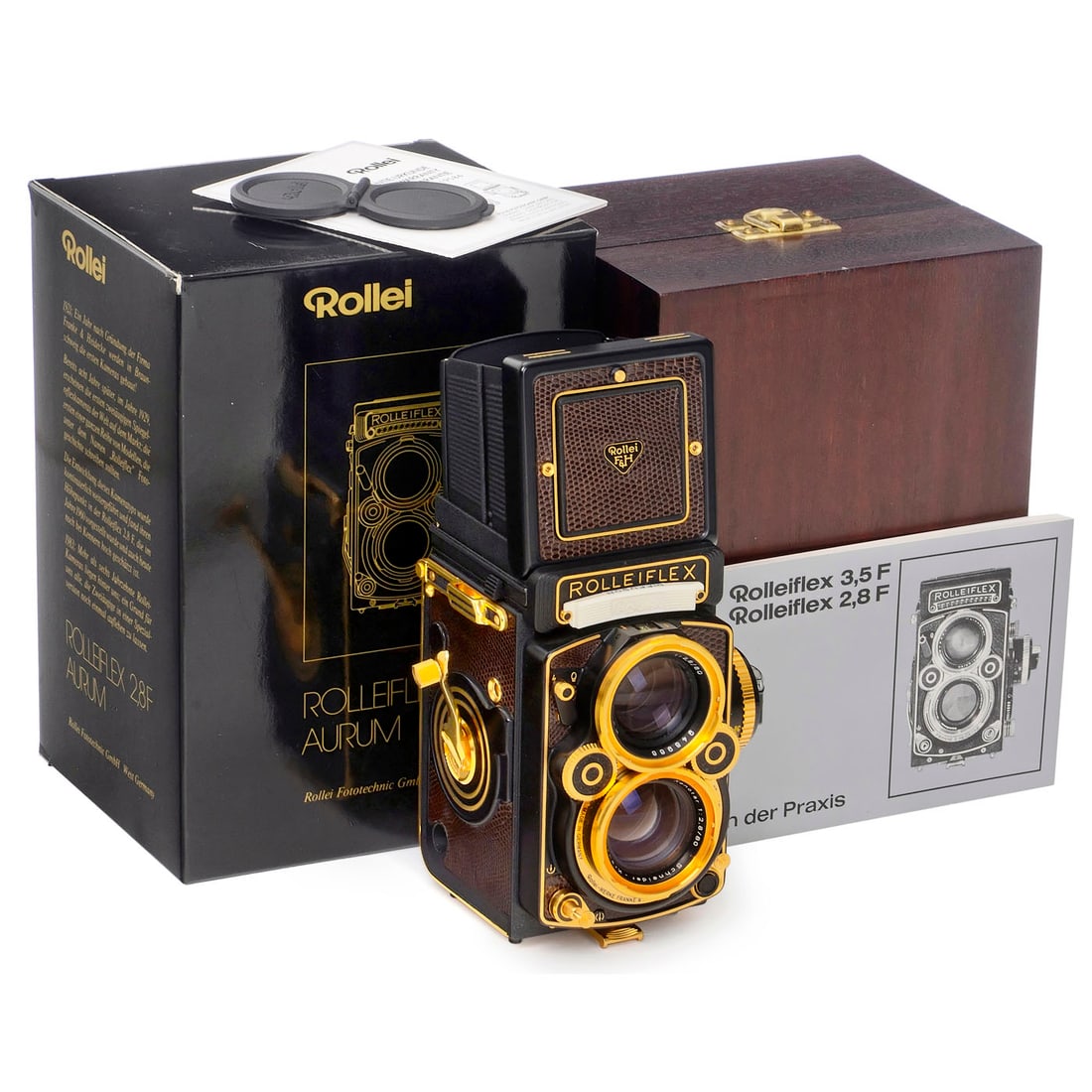 Rolleiflex 2,8F Aurum, c. 1983 (1 of 3)