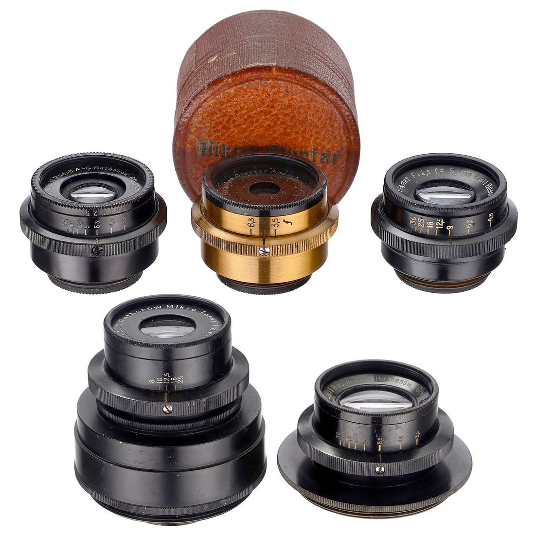 Early Emil Busch Macro Lenses Glyptar and Mikro-Telar (1 of 1)