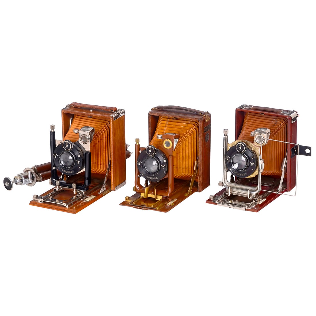 3 Tropical or Luxury Cameras 9 x 12 cm, c. 1925 (1 of 1)