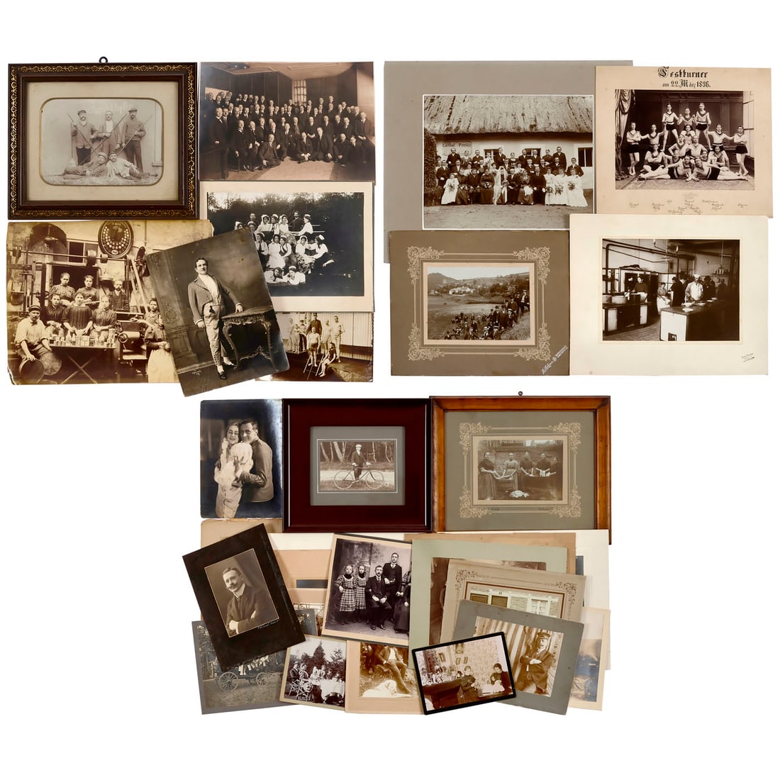 Photographs of Workers Similar to Those Taken by August Sander, c. 1890–1930 (1 of 4)