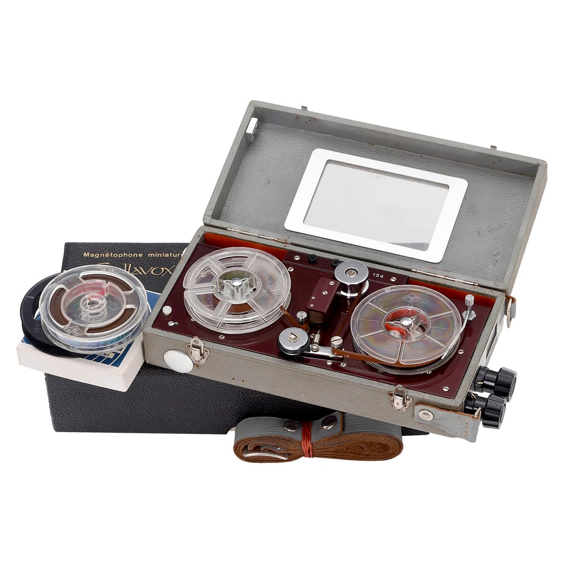 Stellavox Sm4 Reel-to-Reel Portable Tape Recorder, c. 1959 (1 of 1)