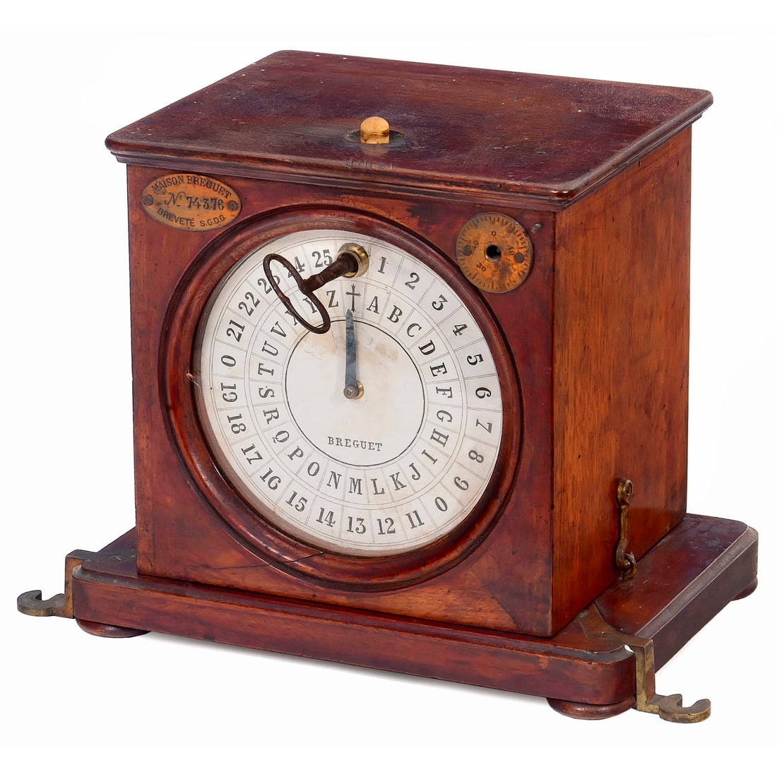 Early French Breguet Dial Telegraph Receiver, c. 1855 (1 of 2)