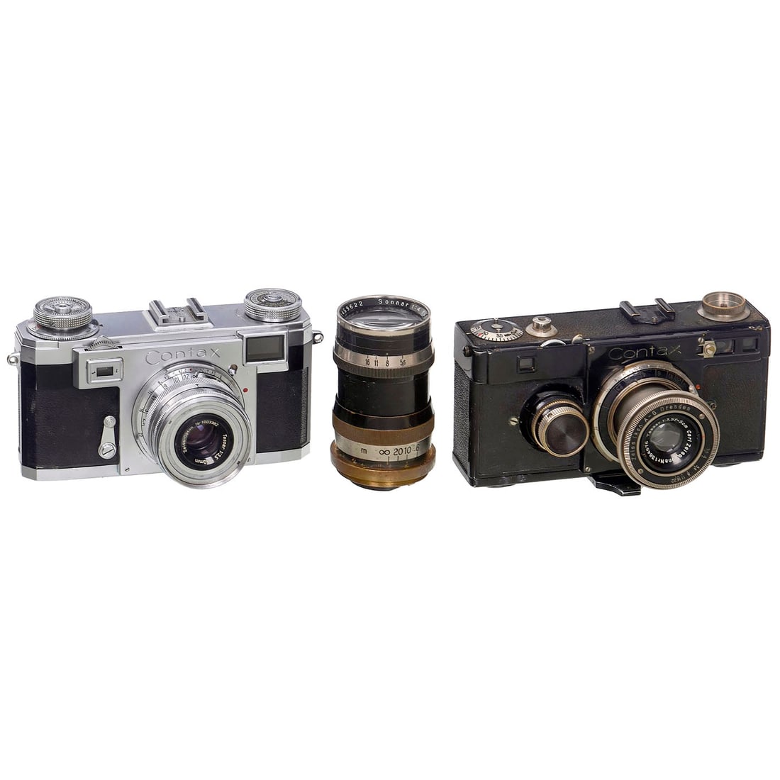 Contax I, Contax IIa, and Sonnar (1 of 1)