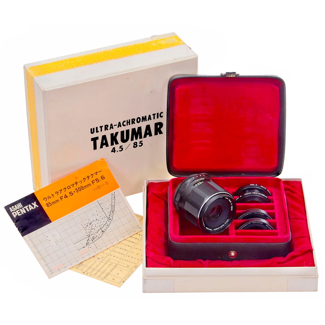 Ultra-Achromatic-Takumar 4.5/85 mm, c. 1970 (1 of 5)