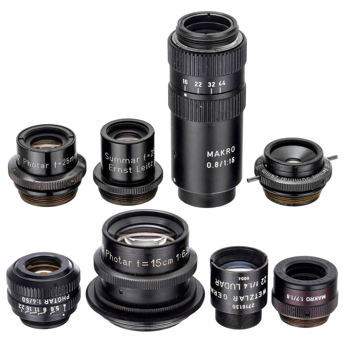 8 Leitz Micro and Macro Lenses (1 of 1)