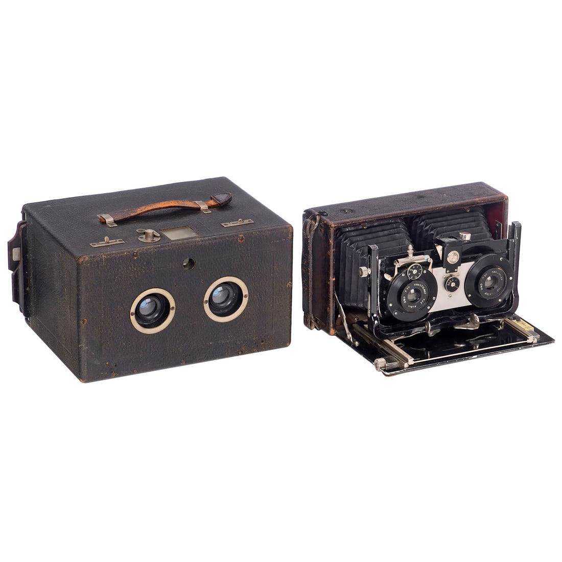 Cameo Stereo and Ernemann "Dove Stereoscop", c. 1902 (1 of 1)