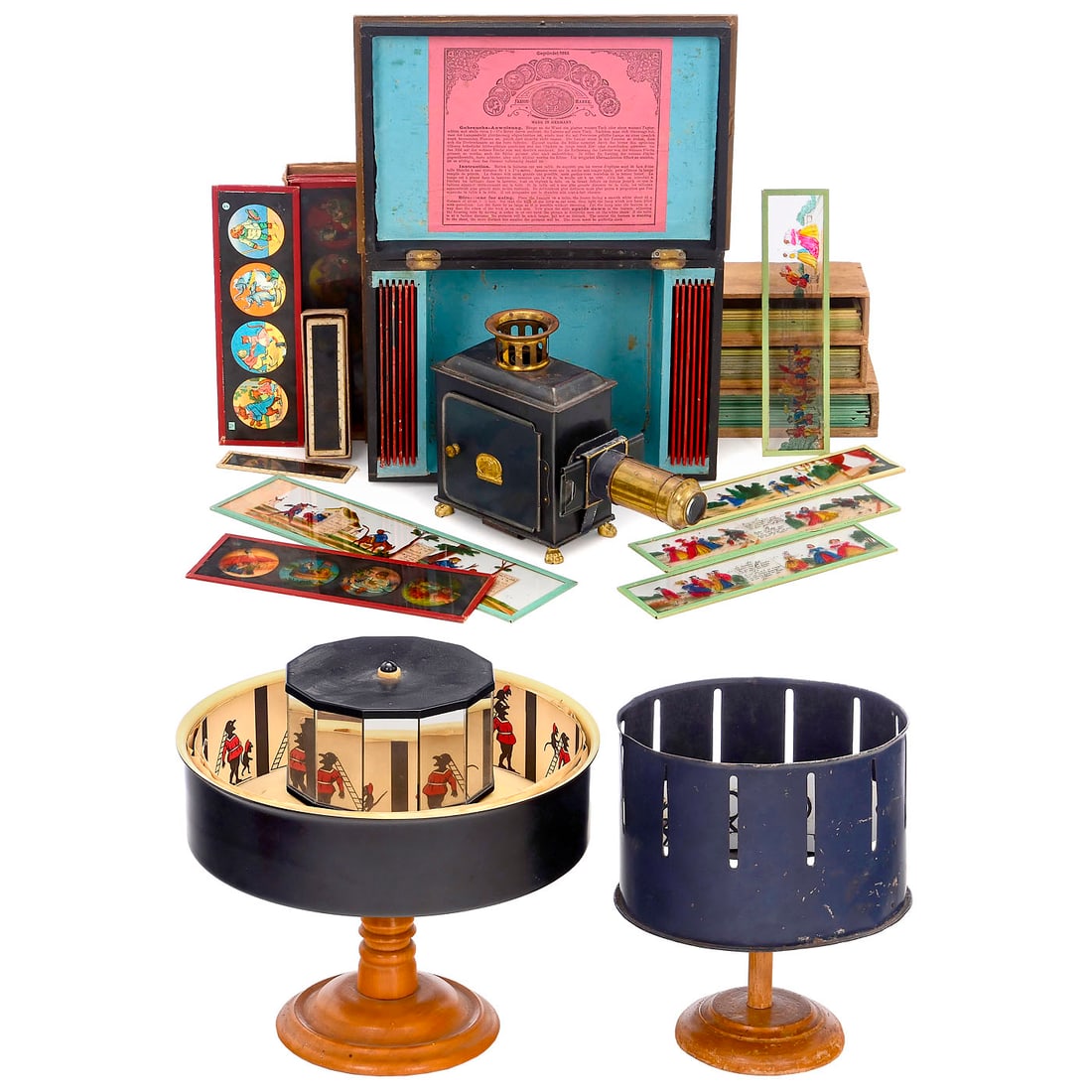 Magic Lantern, Zootrope, Praxinoscope, and Early Strips (1 of 3)