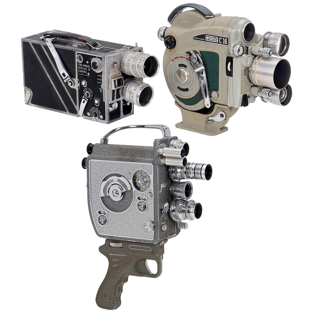 3 High-Quality 16mm Film Cameras (1 of 3)