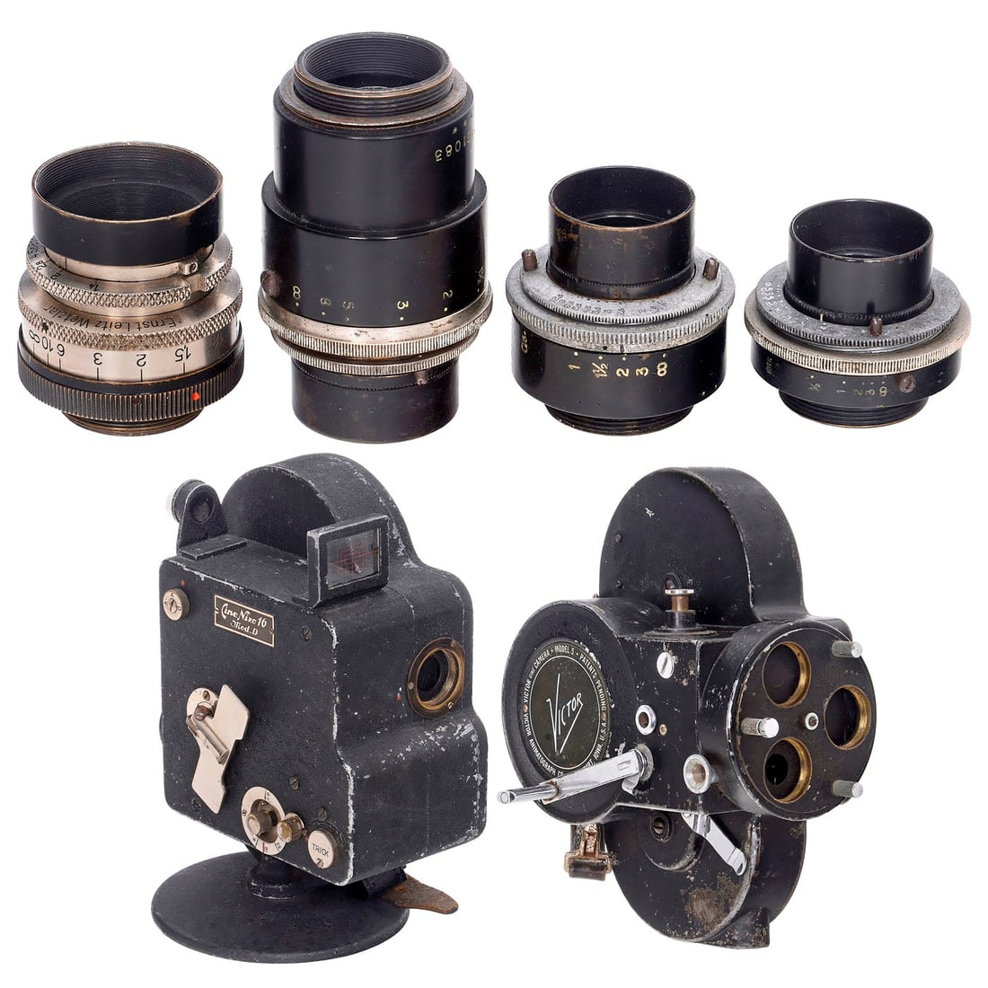 4 Early 16mm Cine Lenses (1 of 3)