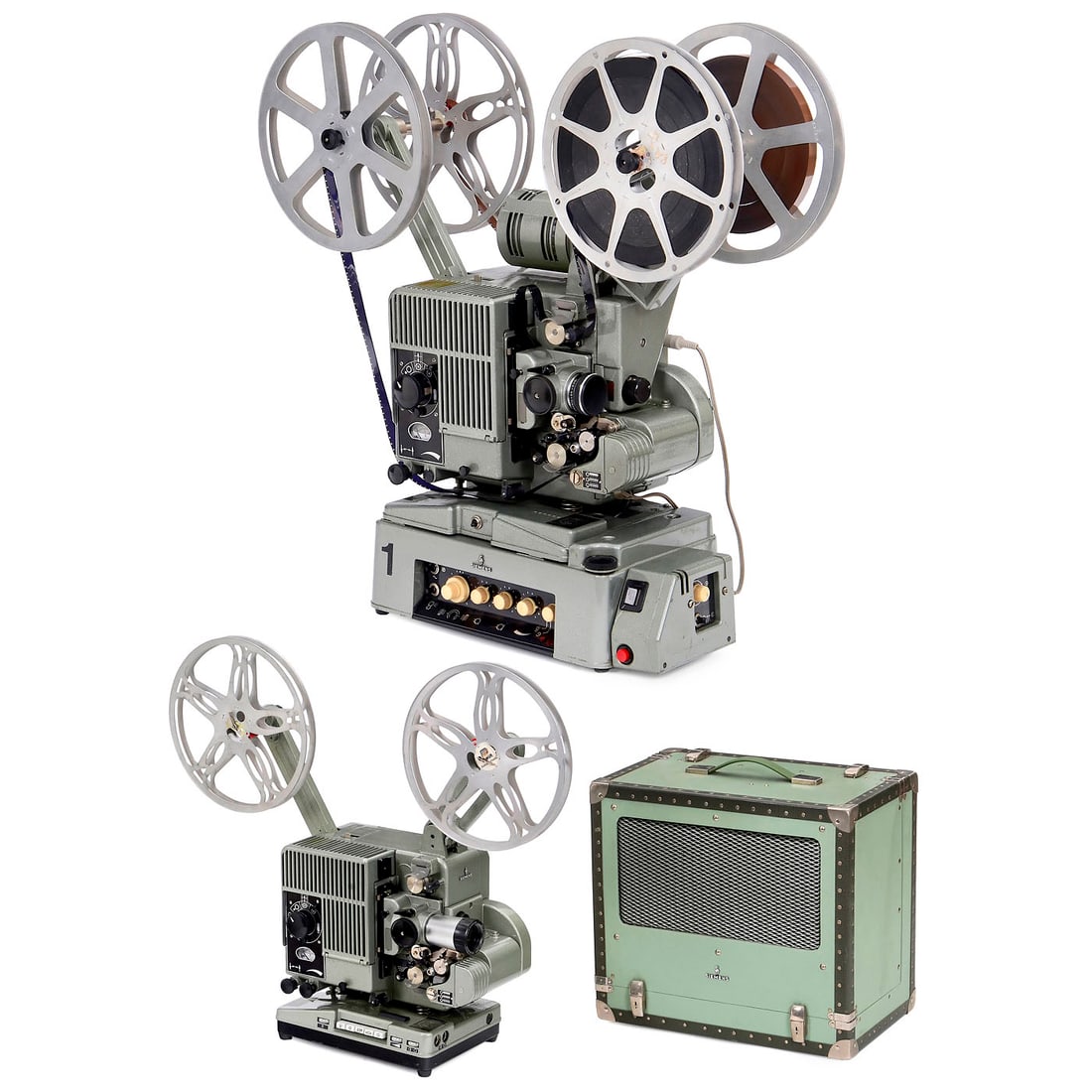2 Siemens 16mm Projectors, c. 1960 (1 of 5)