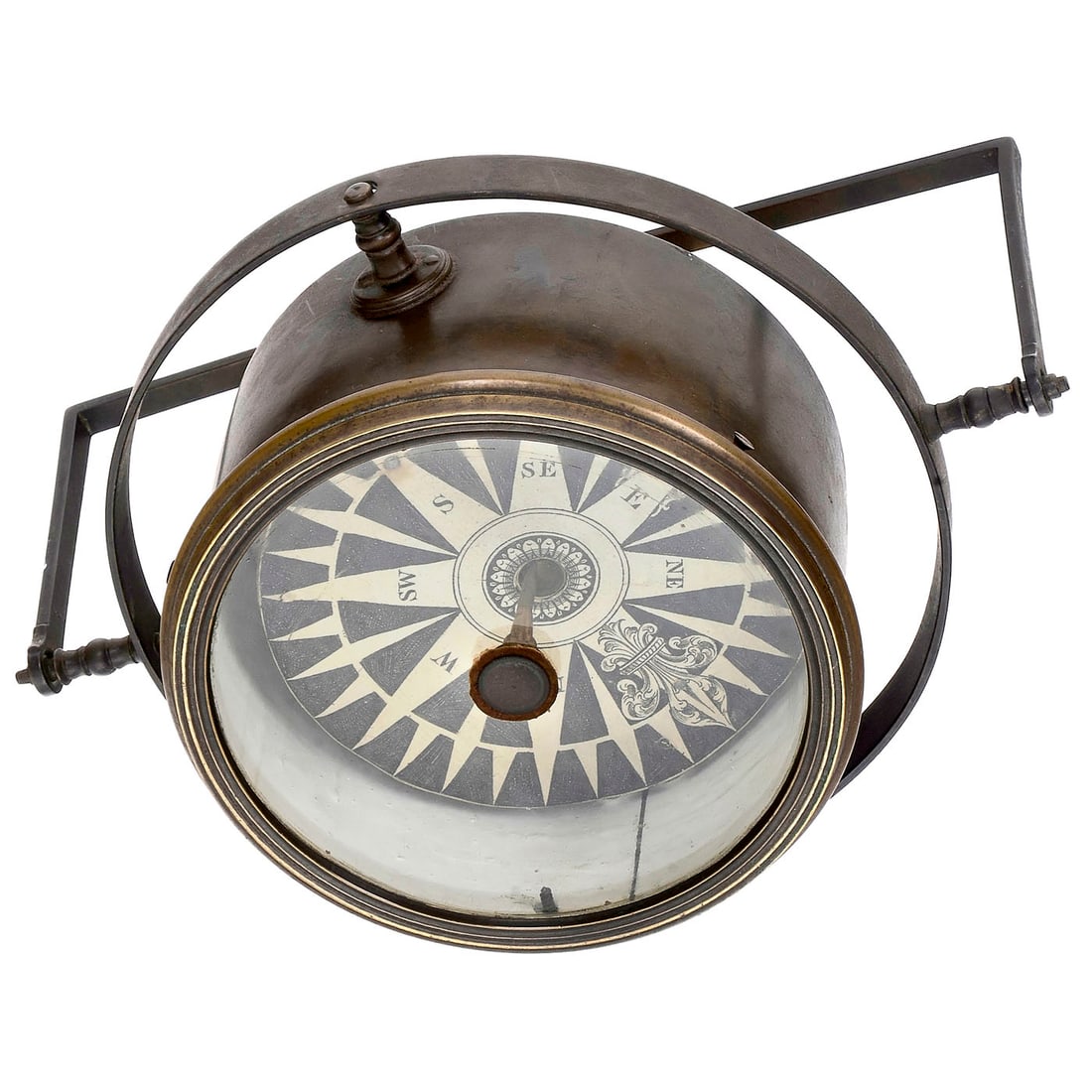 Nautical Ceiling Compass, 19th Century (1 of 1)