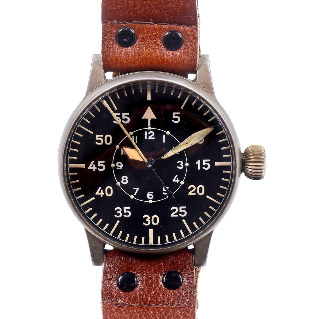 German Wehrmacht Pilot's Watch, c. 1943 (1 of 4)
