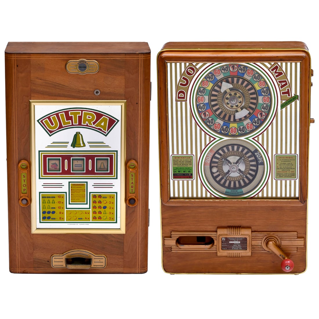 2 German Amusement Games, 1950s (1 of 4)