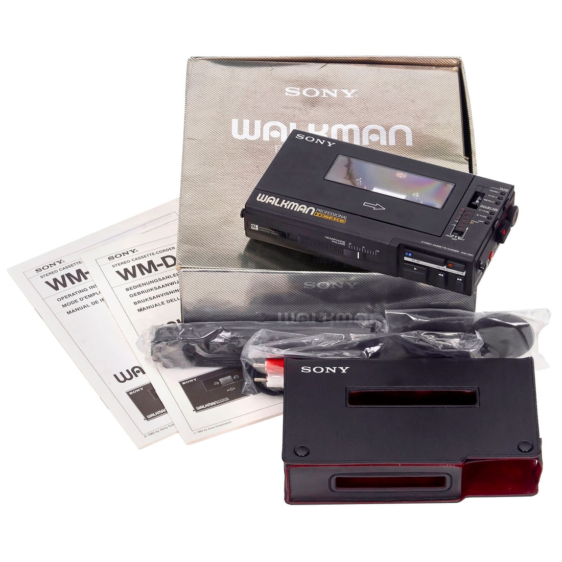 Sony Walkman Professional WM-D6C, 1981 onwards (1 of 2)