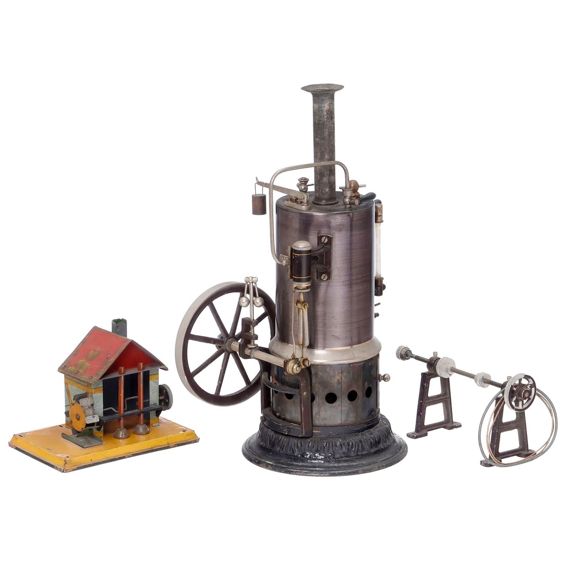 Large Vertical Steam Engine, c. 1905 (1 of 2)