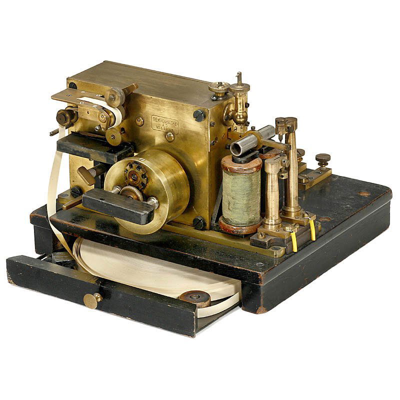 German Morse InkWriter Telegraph "Siemens & Halske"