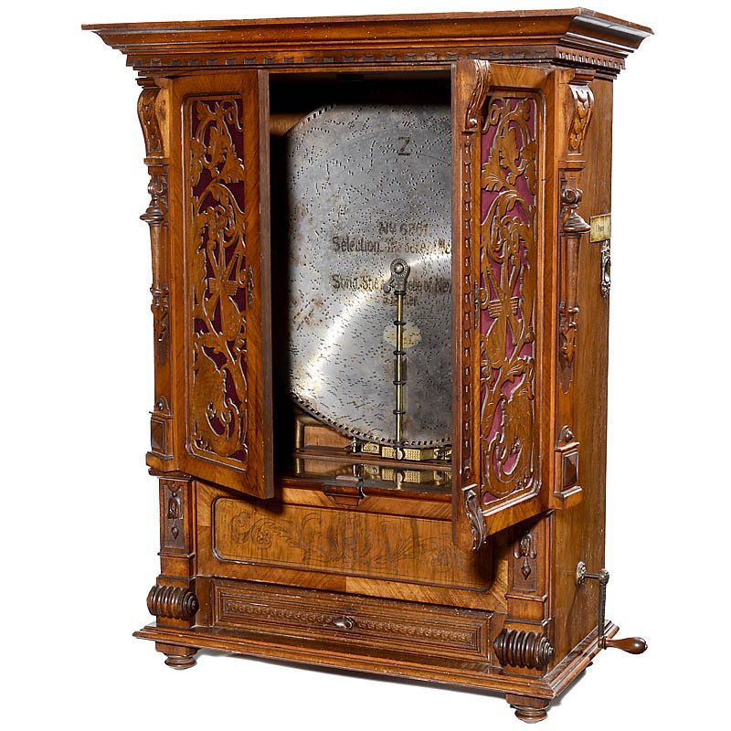 "Fortuna" 26-inch Disc Orchestrion Musical Box, Model 3
