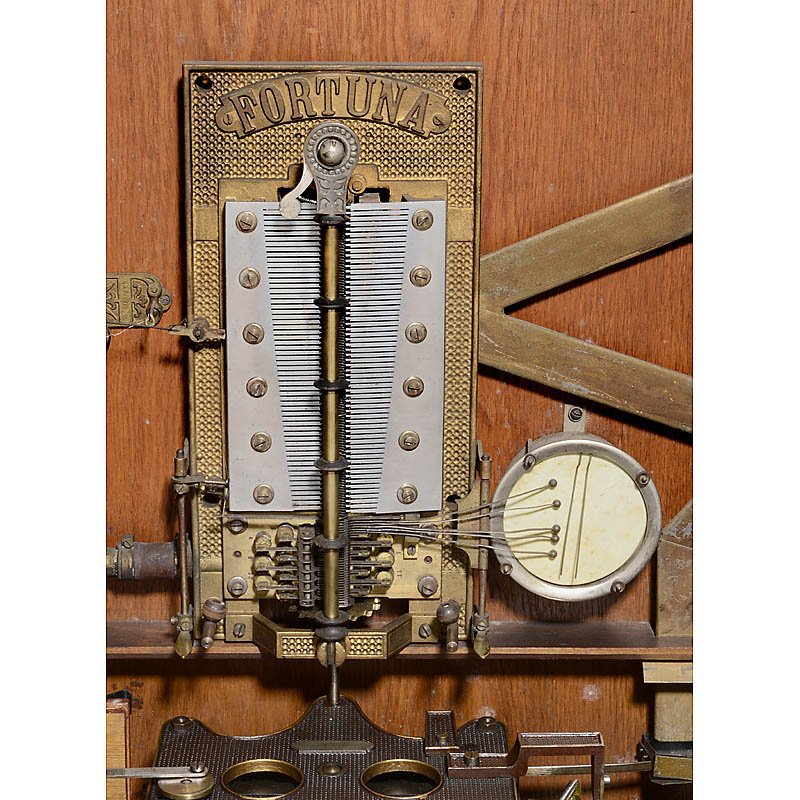 "Fortuna" 26-inch Disc Orchestrion Musical Box, Model 3 - 4