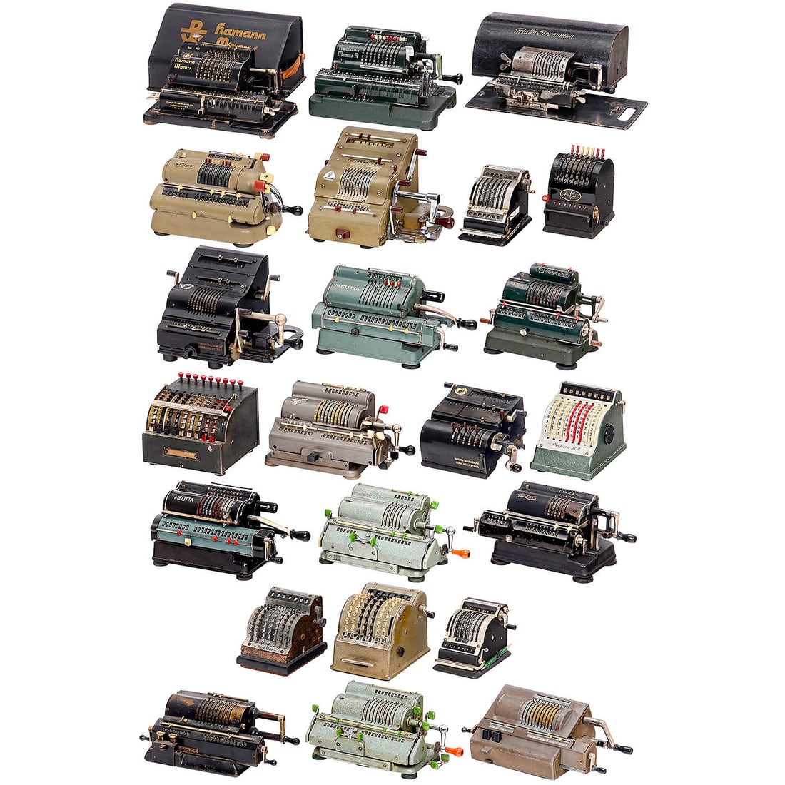 23 Mechanical Calculators, 1925–60 (1 of 8)